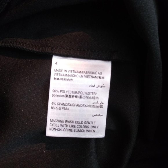 Alfani Ruffle Hem Slim Leg Ankle Pants Black - Picture 9 of 11